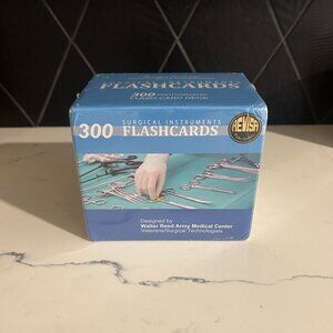 Surgical Instrumentation Flash Cards